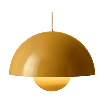 Flowerpot VP2 hanglamp groot - mosterd - &Tradition