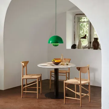 Flowerpot VP2 hanglamp groot - Signal green - &Tradition