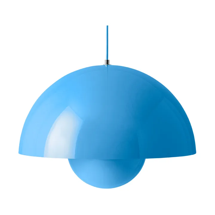 Flowerpot VP2 hanglamp groot - Swim blue - &Tradition