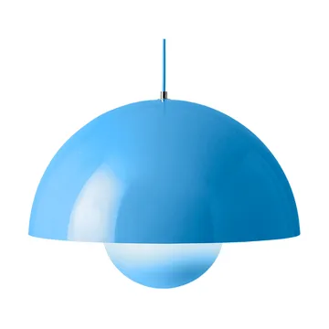 Flowerpot VP2 hanglamp groot - Swim blue - &Tradition