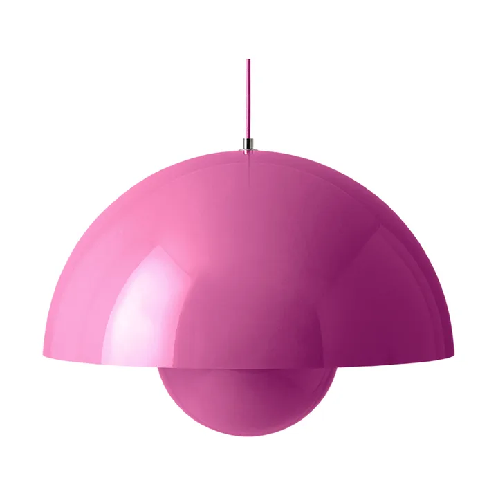 Flowerpot VP2 hanglamp groot - Tangy pink - &Tradition