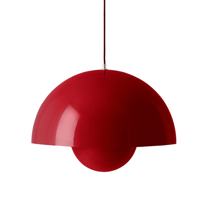 Flowerpot VP2 hanglamp groot - Vermilion red - &Tradition