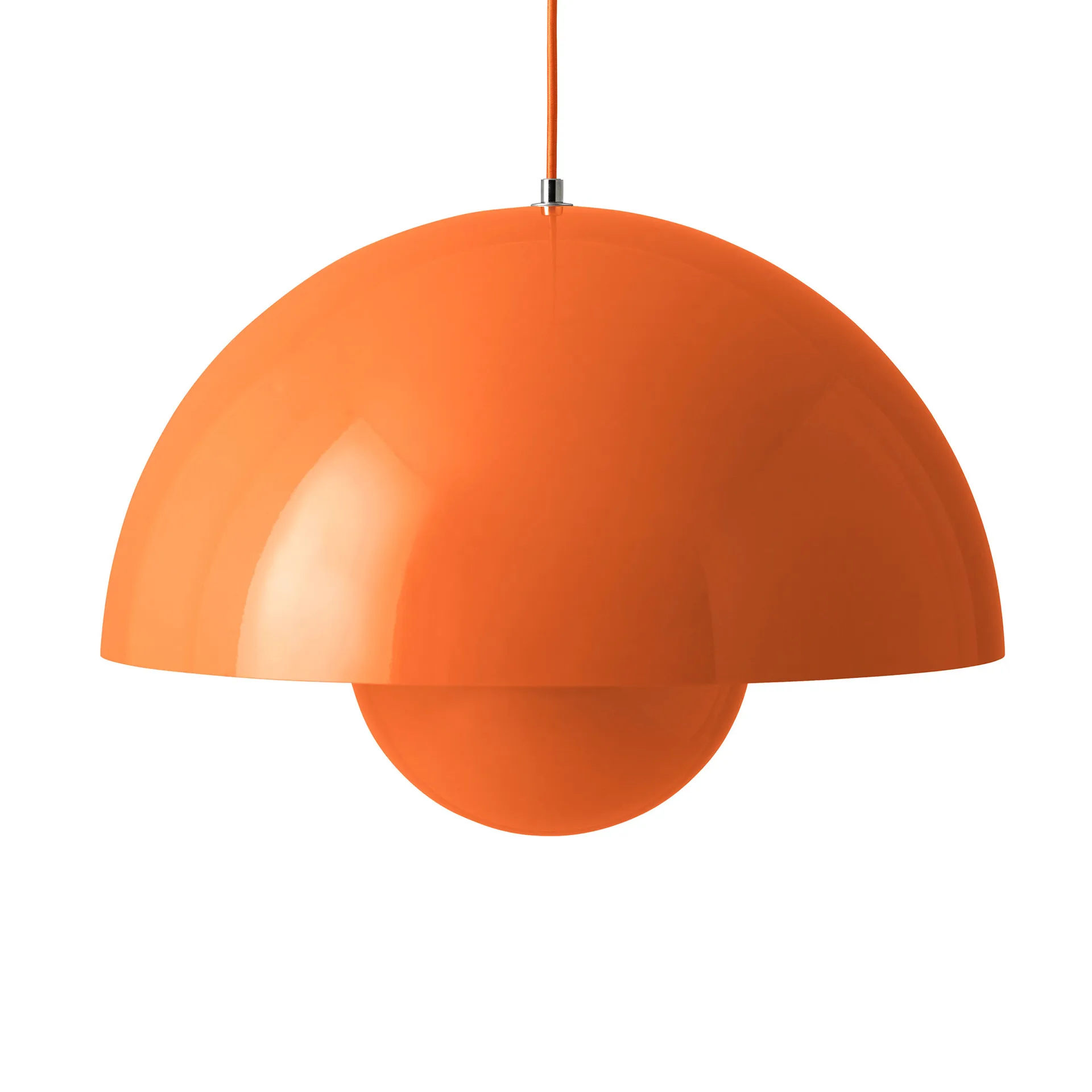 Flowerpot VP2 hanglamp groot, Zesty orange &Tradition