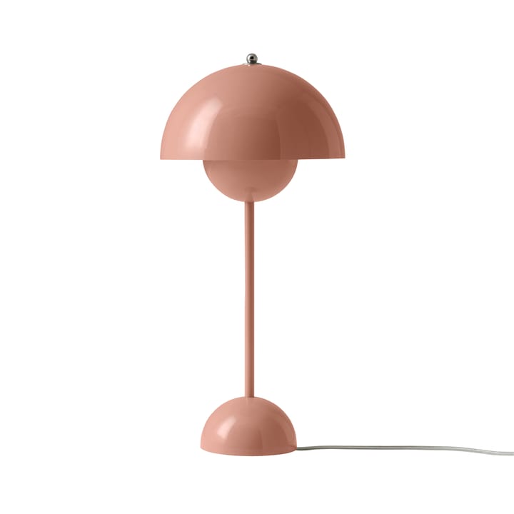 FlowerPot VP3 tafellamp - beigerood - &Tradition