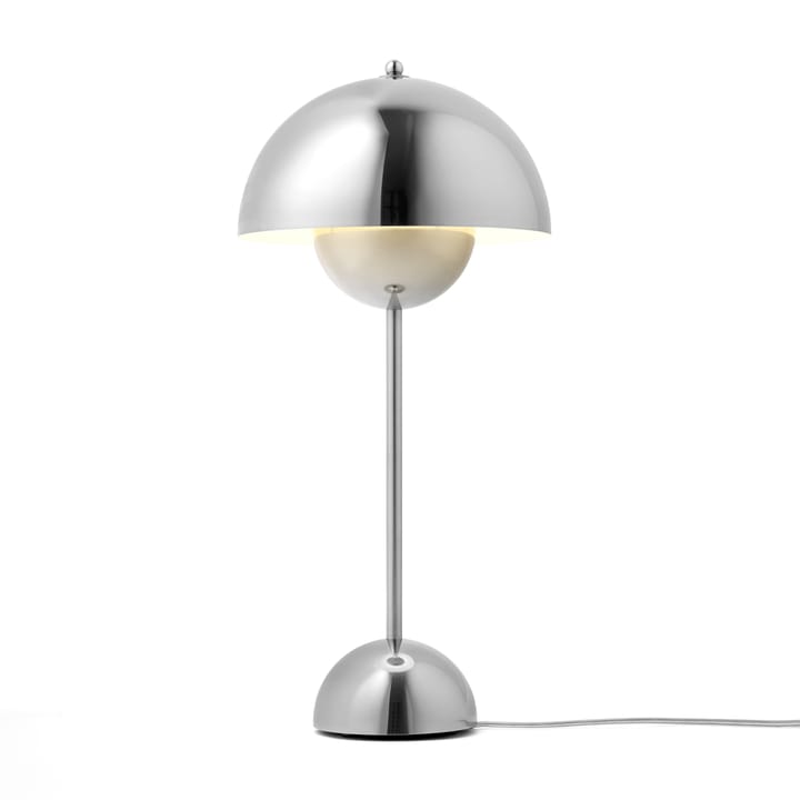 FlowerPot VP3 tafellamp, Chrome-plated &Tradition
