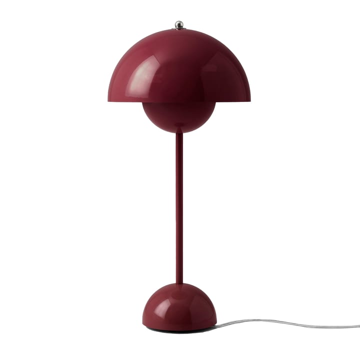 FlowerPot VP3 tafellamp - Dark plum - &Tradition