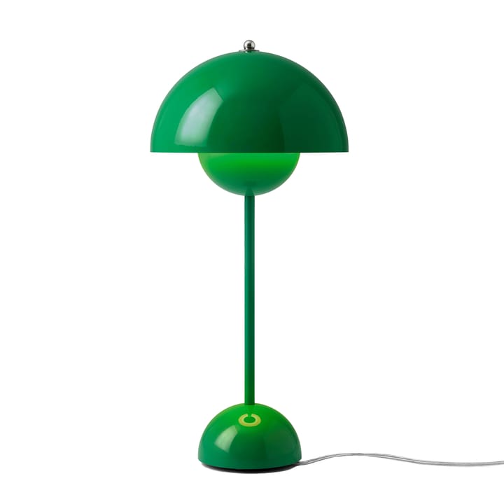 FlowerPot VP3 tafellamp, Signal green &Tradition
