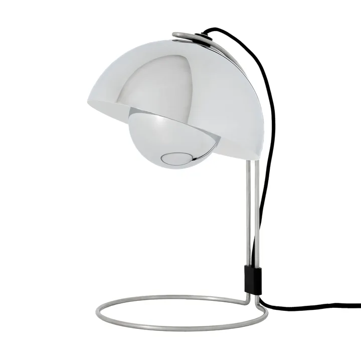 Flowerpot VP4 tafellamp - Chrome-plated - &Tradition