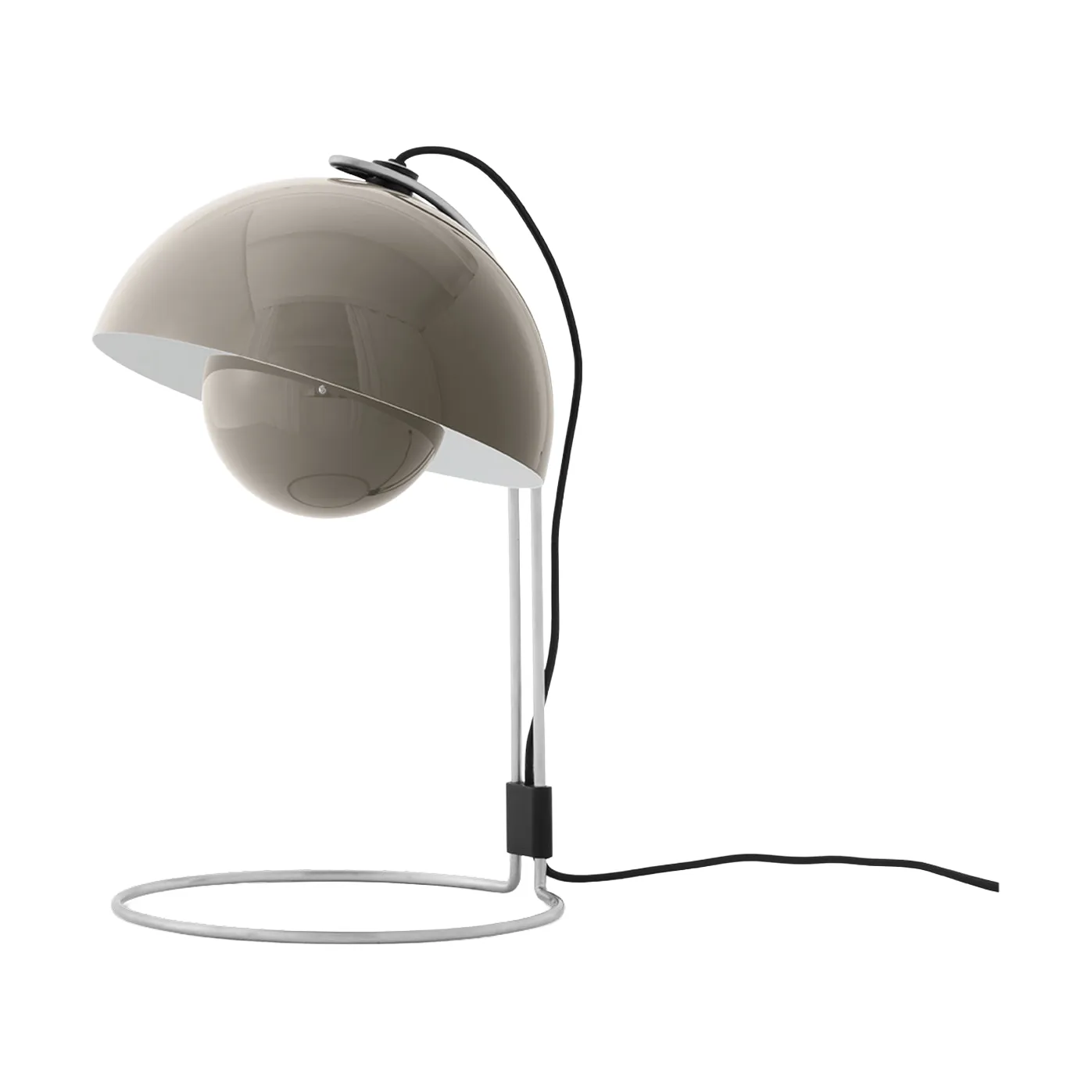 Flowerpot VP4 tafellamp, grijs-beige &Tradition