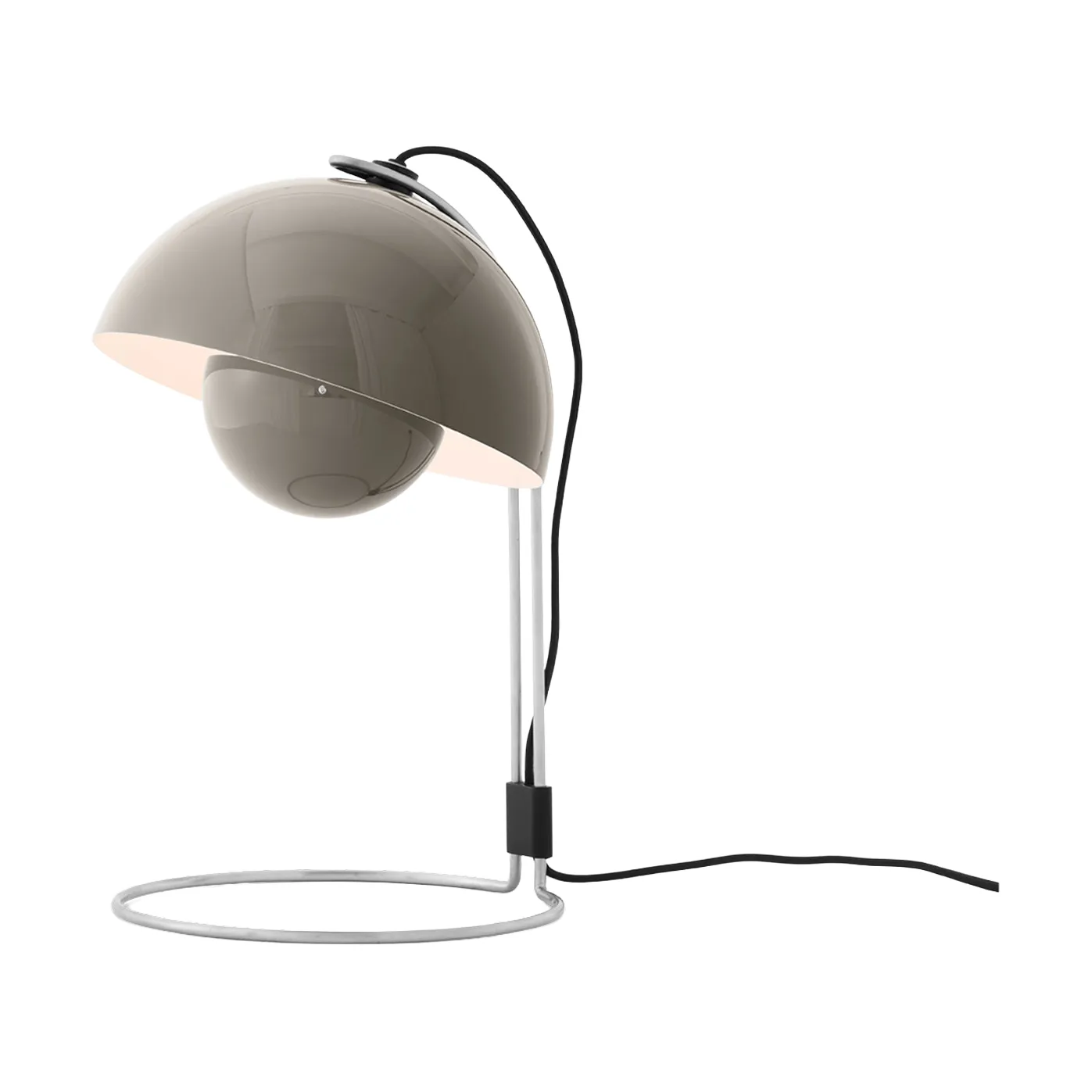 Flowerpot VP4 tafellamp, grijs-beige &Tradition
