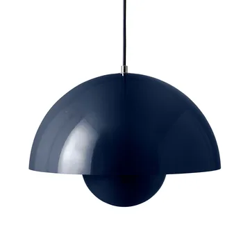 Flowerpot VP7 hanglamp - Steel blue - &Tradition