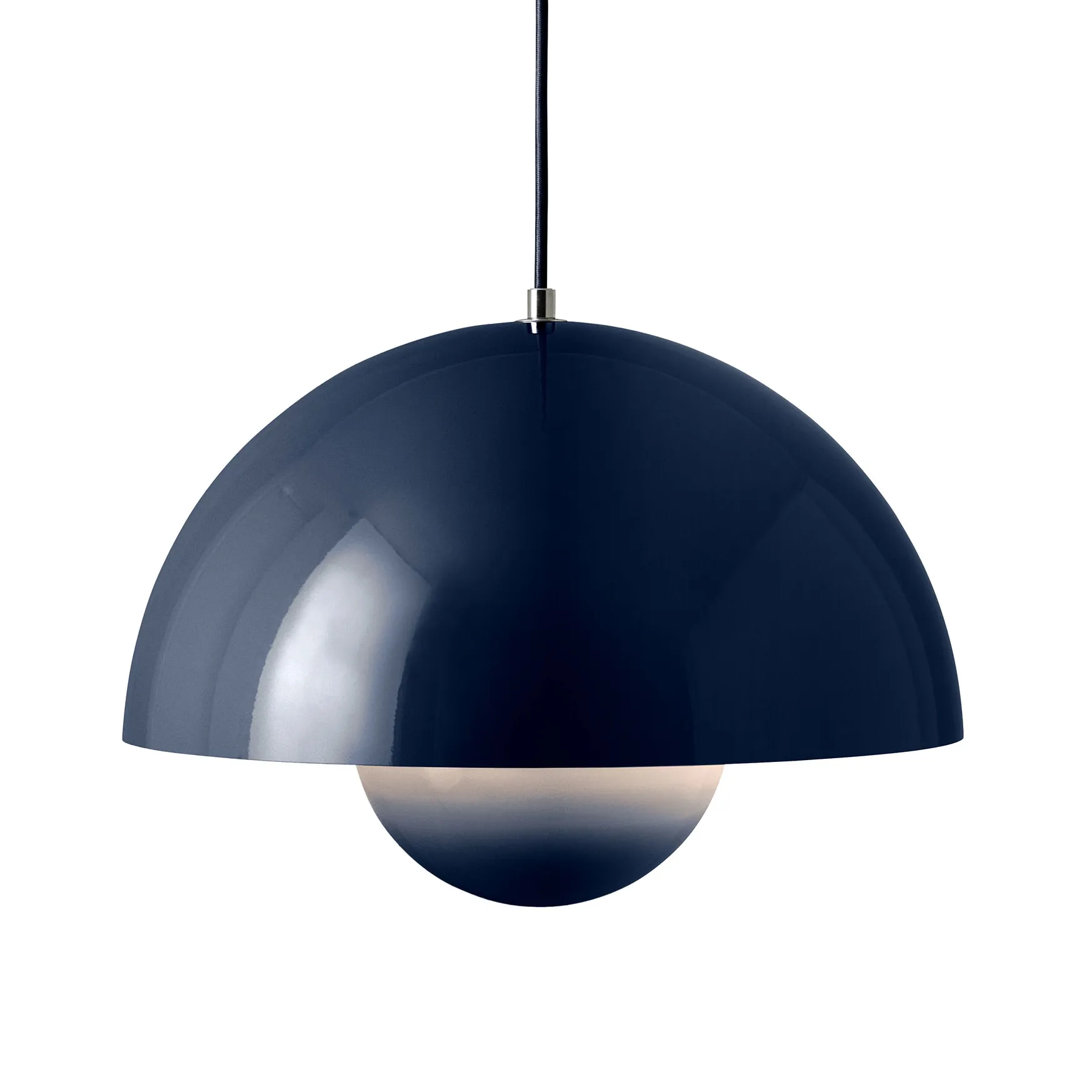 Flowerpot VP7 hanglamp, Steel blue &Tradition