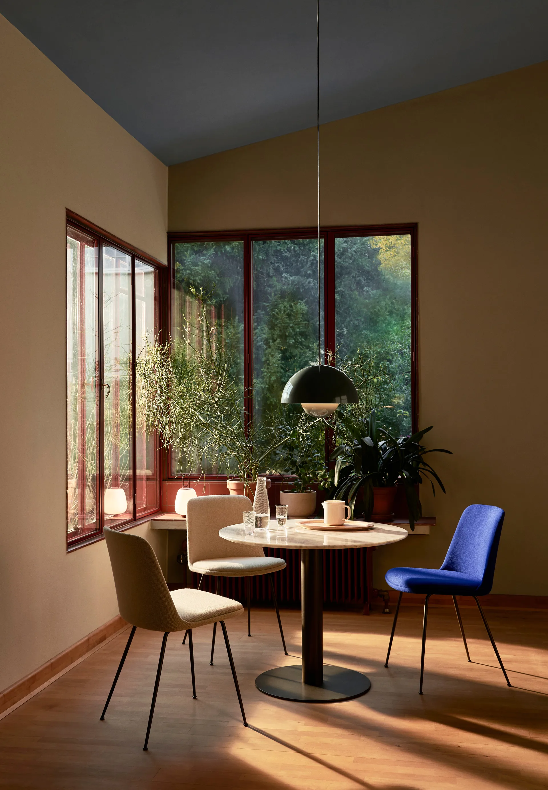 Flowerpot VP7 hanglamp, Stone blue &Tradition