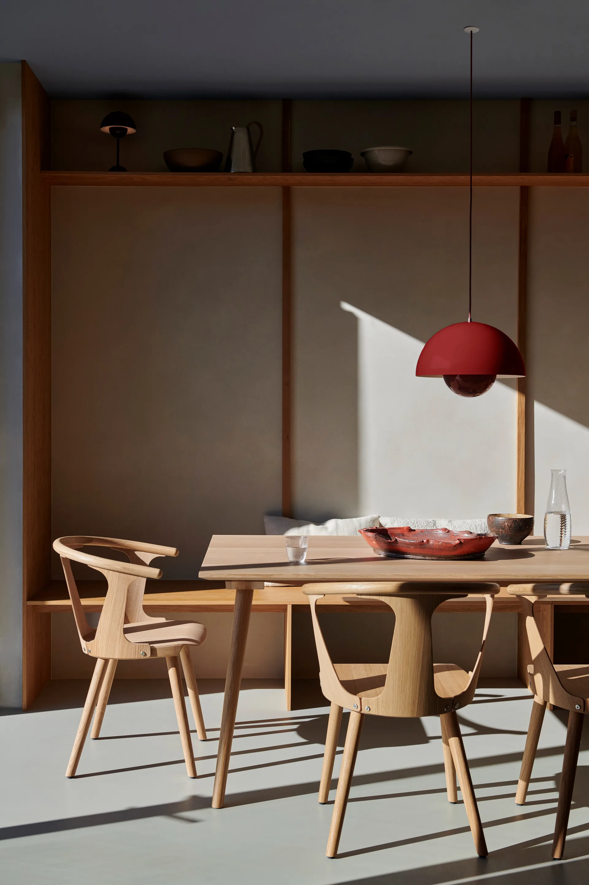 Flowerpot VP7 hanglamp, Vermilion red &Tradition