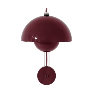 Flowerpot VP8 wandlamp - Dark plum - &Tradition