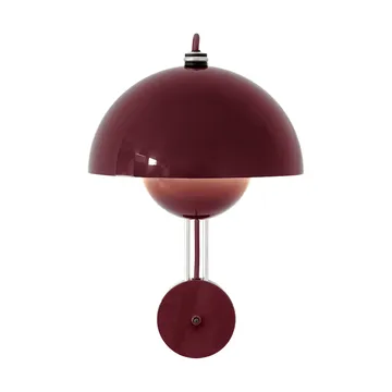 Flowerpot VP8 wandlamp - Dark plum - &Tradition