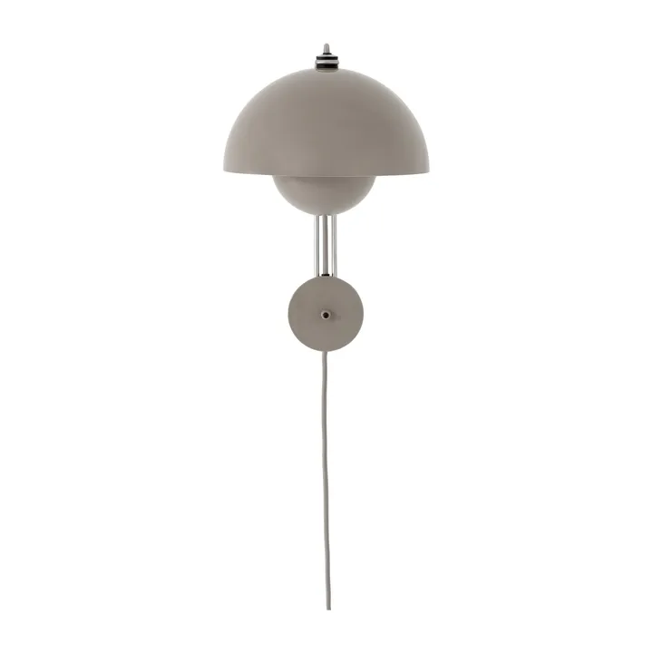 Flowerpot VP8 wandlamp - Grey beige - &Tradition
