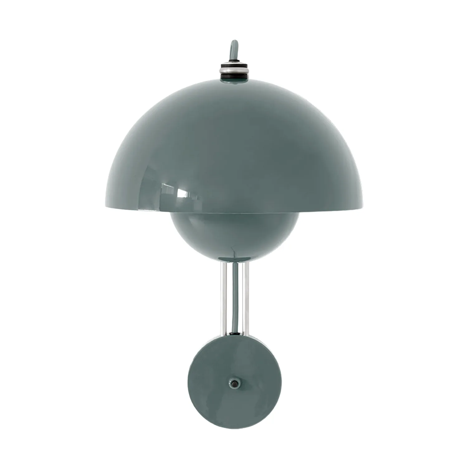 Flowerpot VP8 wandlamp, Stone blue &Tradition