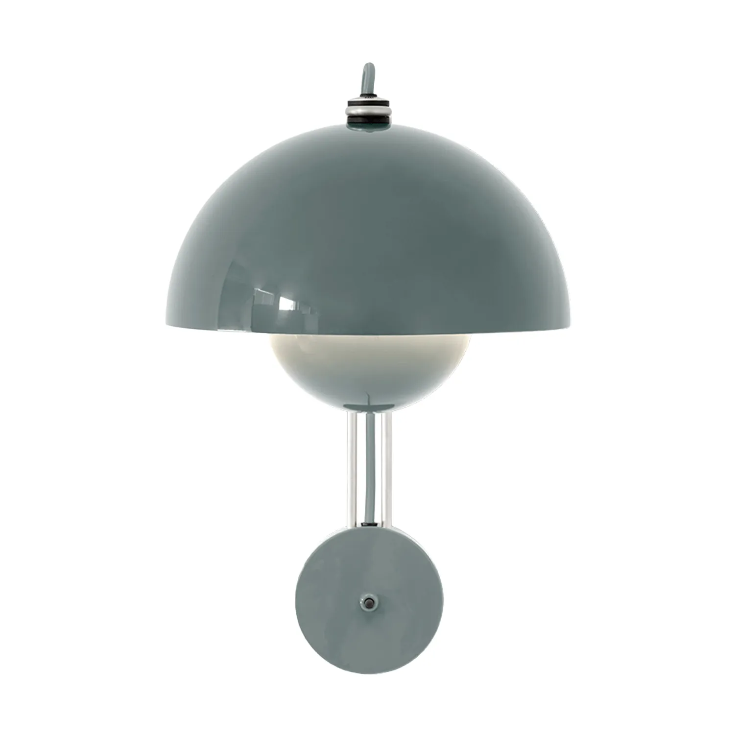 Flowerpot VP8 wandlamp, Stone blue &Tradition