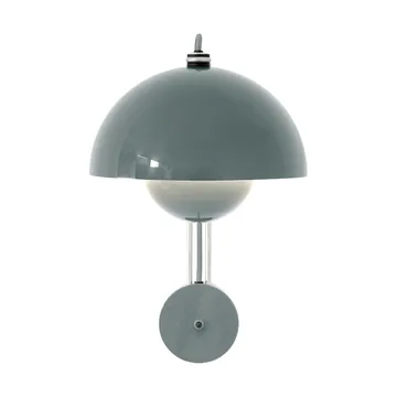 Flowerpot VP8 wandlamp - Stone blue - &Tradition