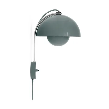 Flowerpot VP8 wandlamp - Stone blue - &Tradition