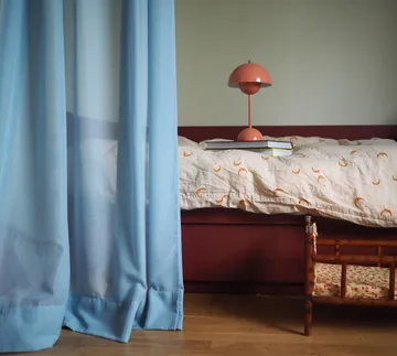 Flowerpot VP9 draagbare tafellamp - Beige red - &Tradition