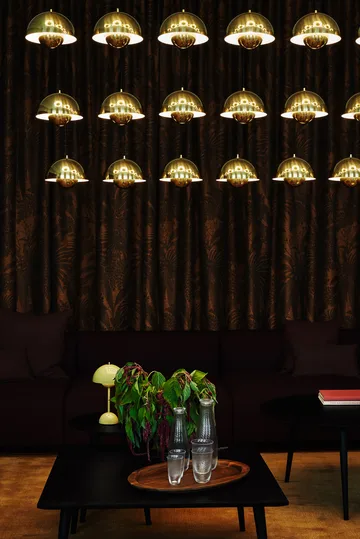 Flowerpot VP9 draagbare tafellamp - Pale sand - &Tradition