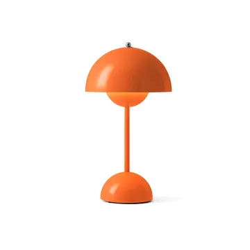 Flowerpot VP9 draagbare tafellamp - Zesty orange - &Tradition