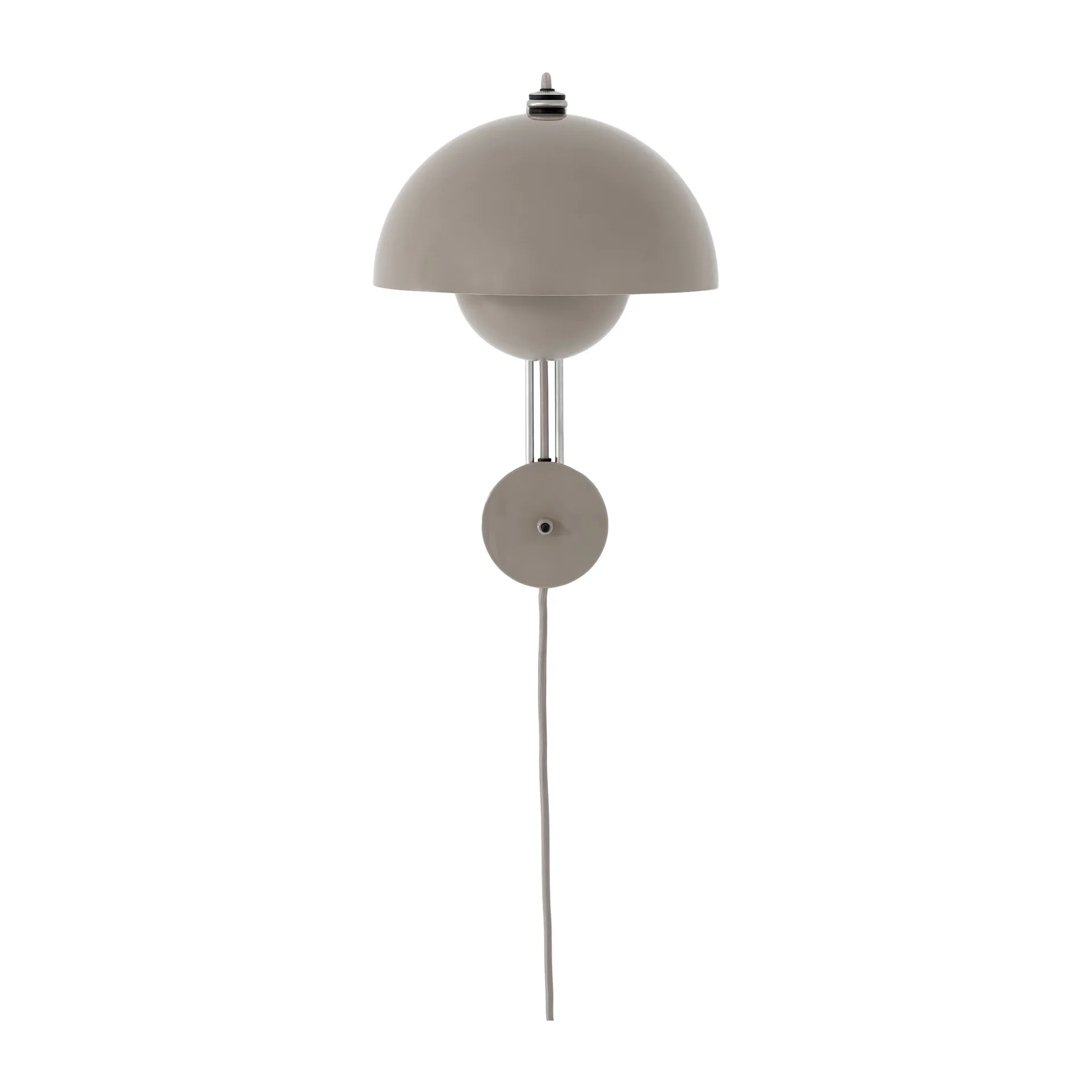 Flowerpot wandlamp VP8, Grey beige &Tradition