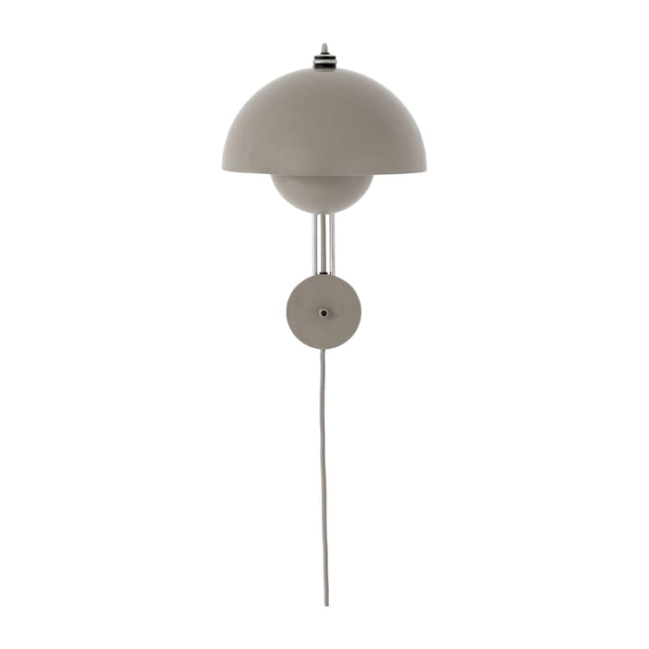 Flowerpot wandlamp VP8 - Grey beige - &Tradition