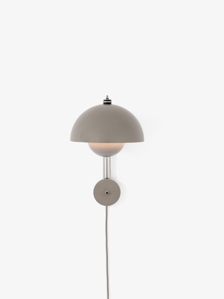 Flowerpot wandlamp VP8, Grey beige &Tradition