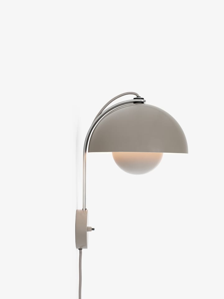 Flowerpot wandlamp VP8, Grey beige &Tradition