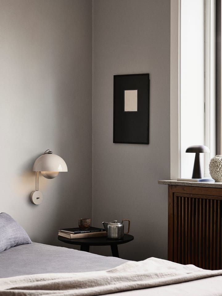 Flowerpot wandlamp VP8, Grey beige &Tradition
