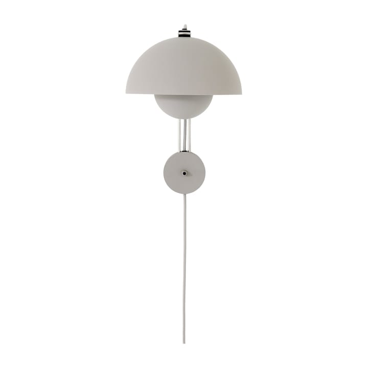 Flowerpot wandlamp VP8 - Matt light grey - &Tradition