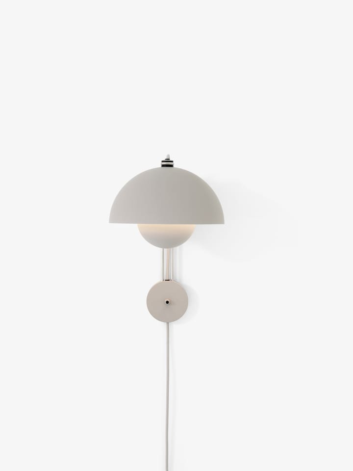 Flowerpot wandlamp VP8 - Matt light grey - &Tradition