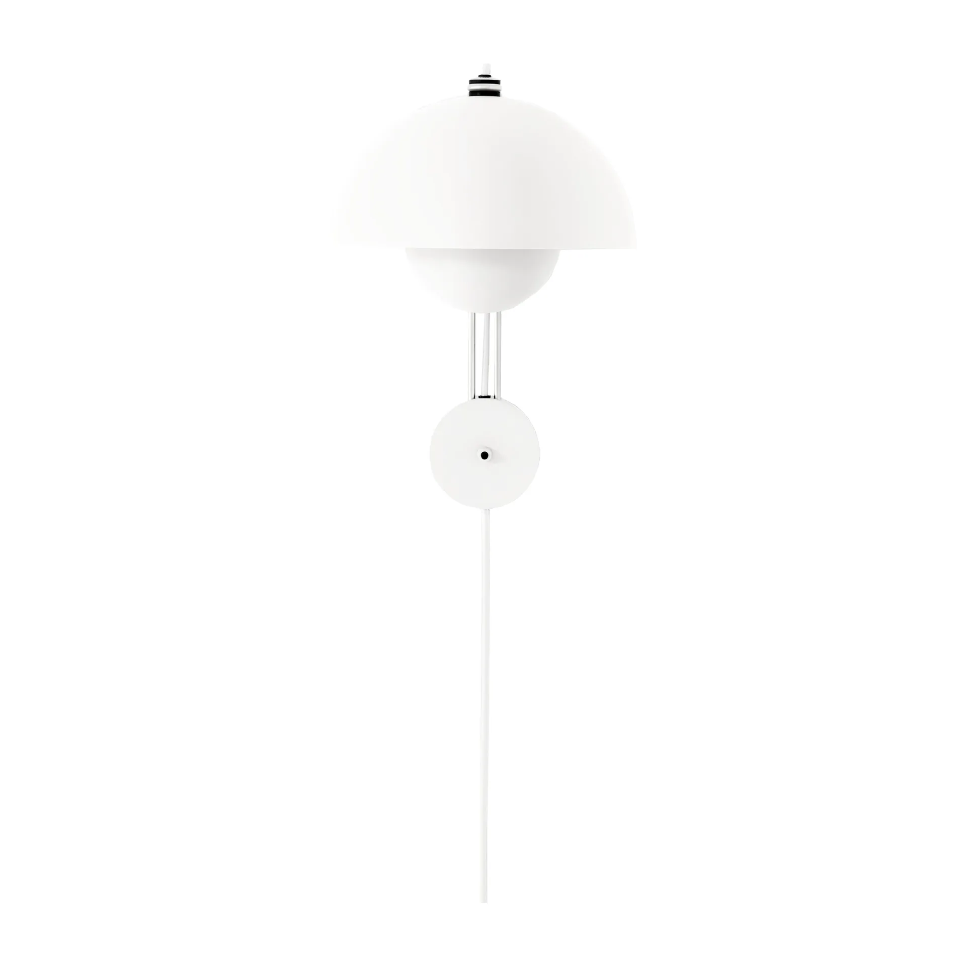 Flowerpot wandlamp VP8, Matt white &Tradition