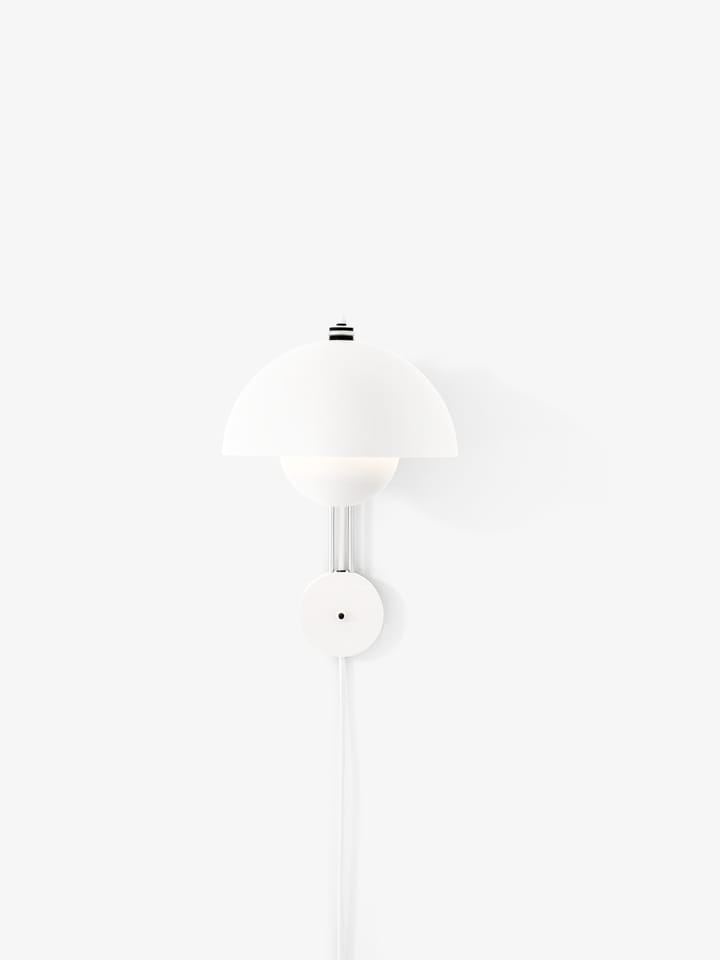 Flowerpot wandlamp VP8, Matt white &Tradition