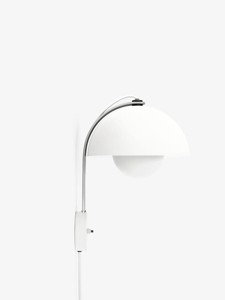 Flowerpot wandlamp VP8, Matt white &Tradition
