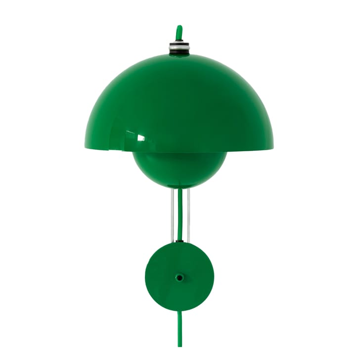 Flowerpot wandlamp VP8 - Signal green - &Tradition