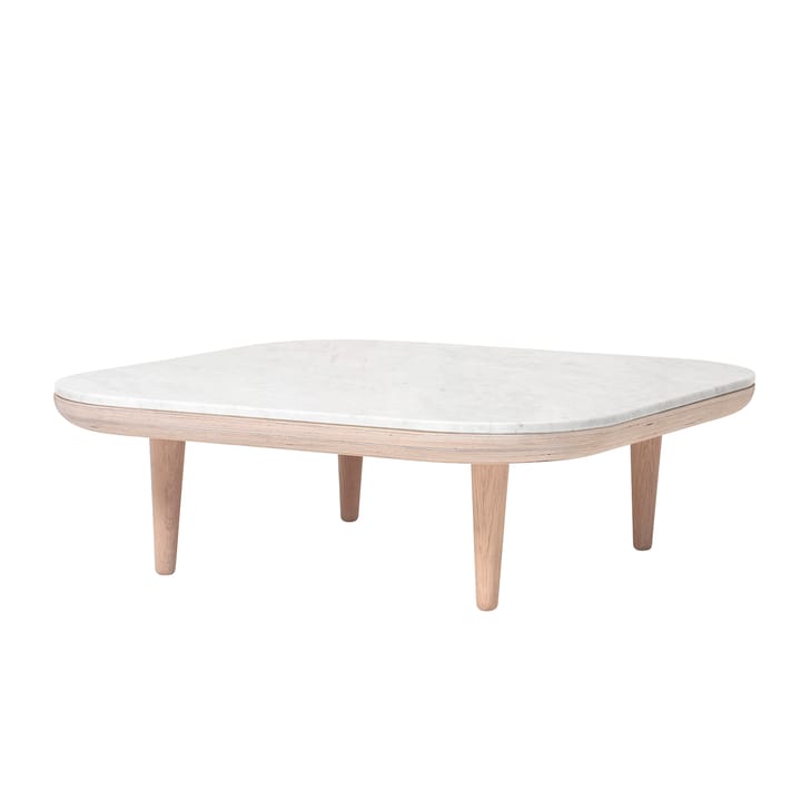 Fly tafel SC4 - licht geolied eikenhout + wit marmer - &Tradition