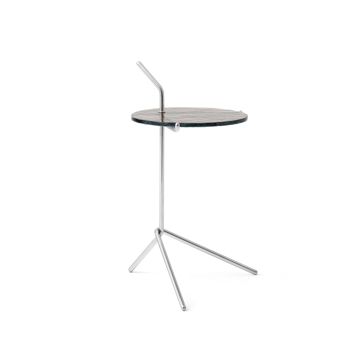 &Tradition Halten SH9 bijzettafel glass-stainless steel