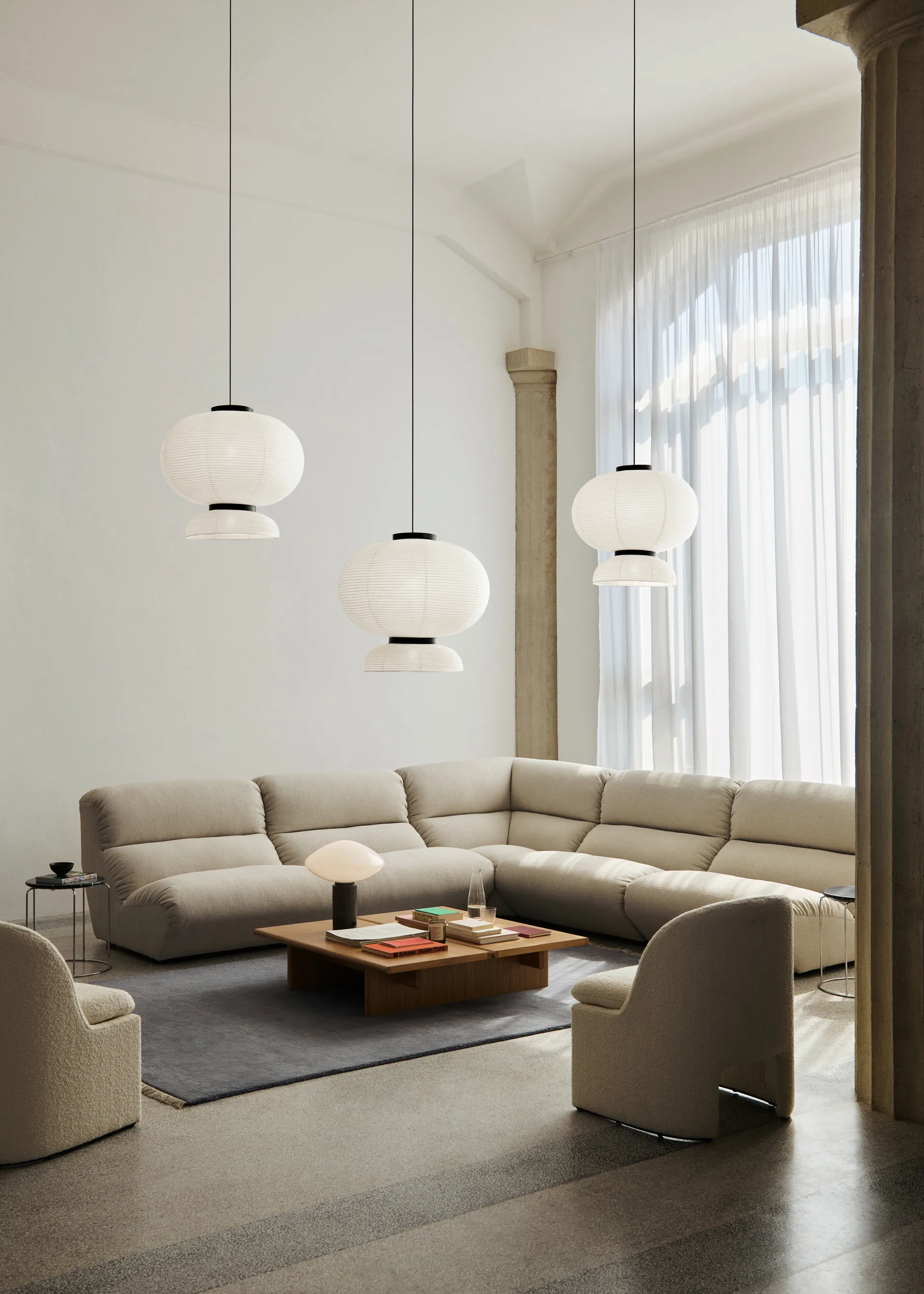 Hi Lo modulaire bank configuratie G Grain 61229,  &Tradition