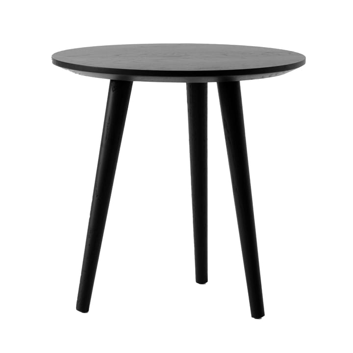 In Between salontafel SK13 Ø48 cm - Black lacquered oak - &Tradition