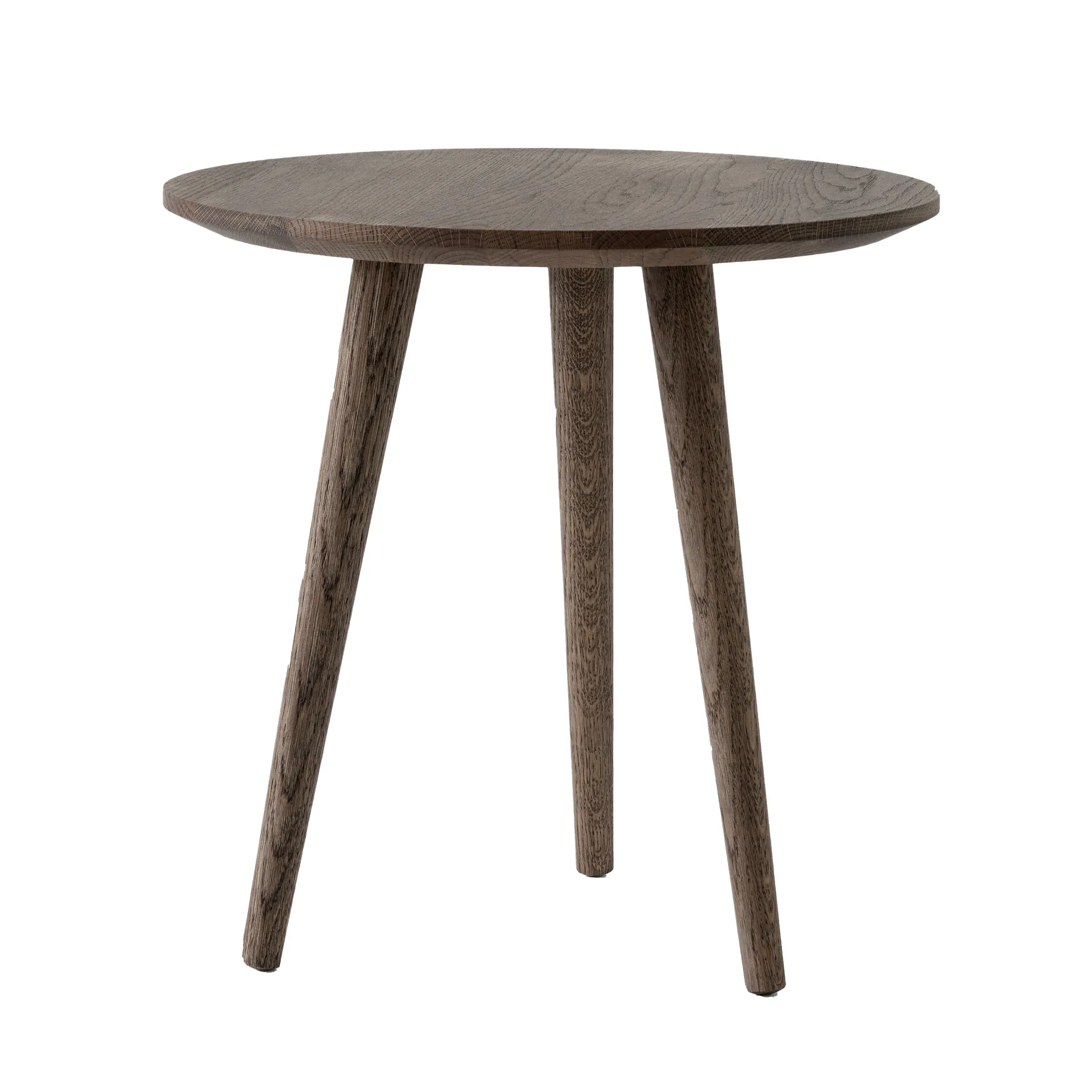 In Between salontafel SK13 Ø48 cm, Smoked oiled oak &Tradition