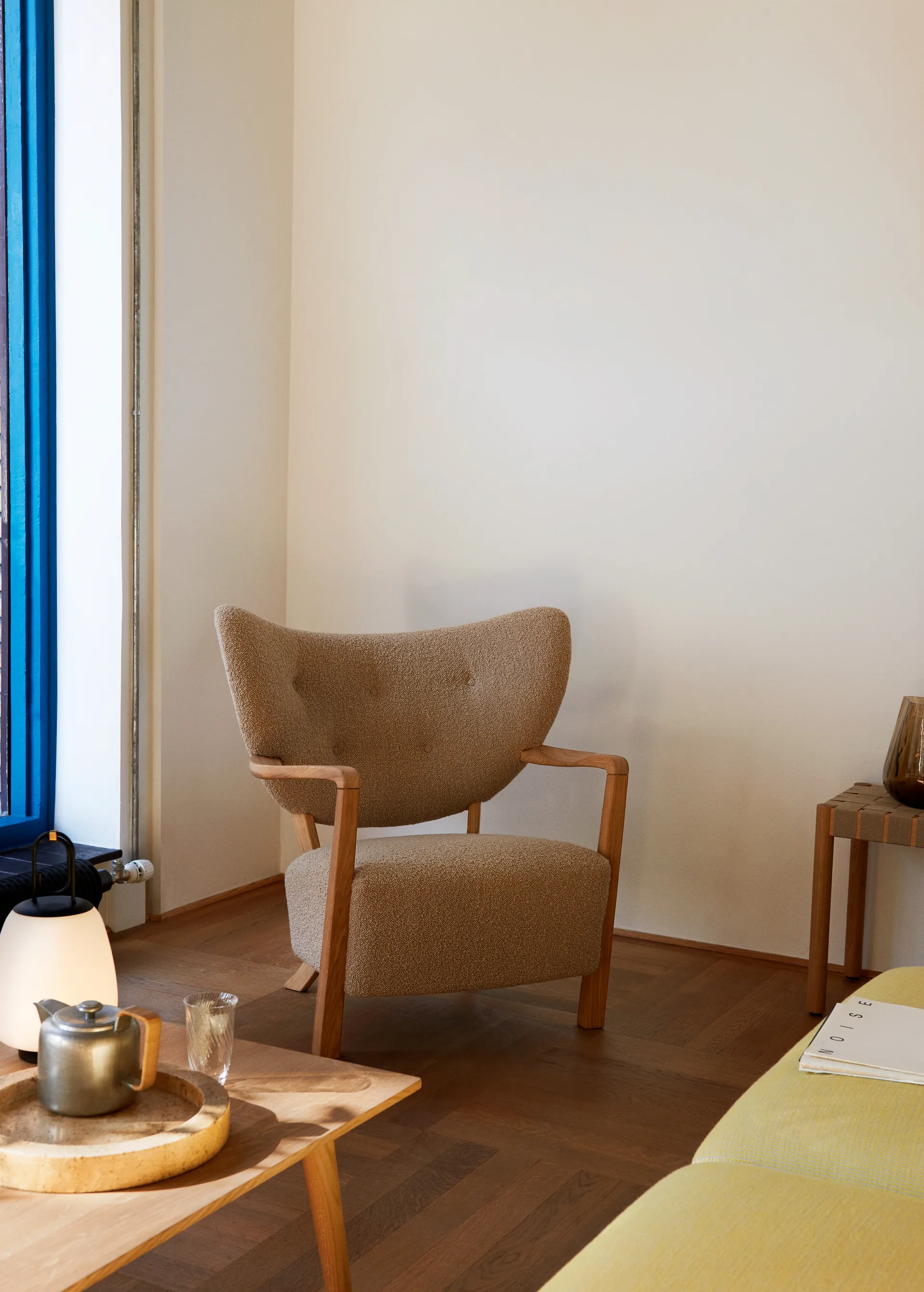 In Between SK23 salontafel 50x110 cm, Geolied eiken &Tradition