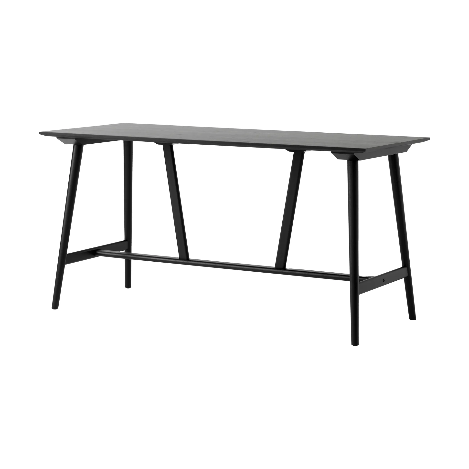 In Between SK26 Counter Table bartafel 190x80x95 cm, Zwart gelakt eikenhout &Tradition