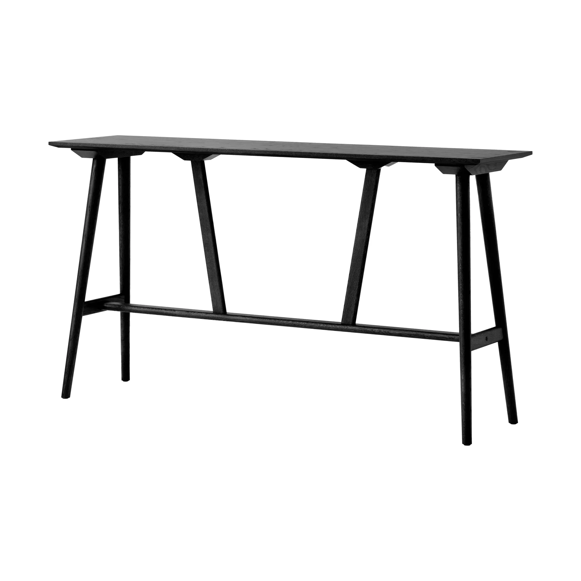 In Between SK27 Bar Table bartafel 190x50x105 cm, Zwart gelakt eikenhout &Tradition