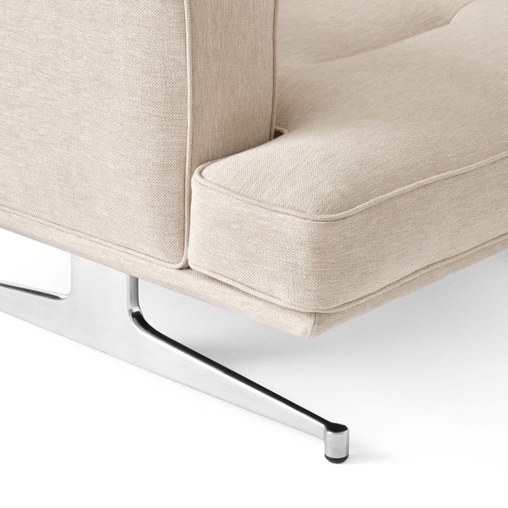 Inland AV21 fauteuil - Clay 0011-polished aluminium - &Tradition