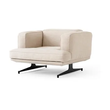 Inland AV21 fauteuil - Clay 0011-warm black - &Tradition