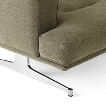 Inland AV21 fauteuil - Clay 0014-polished aluminium - &Tradition